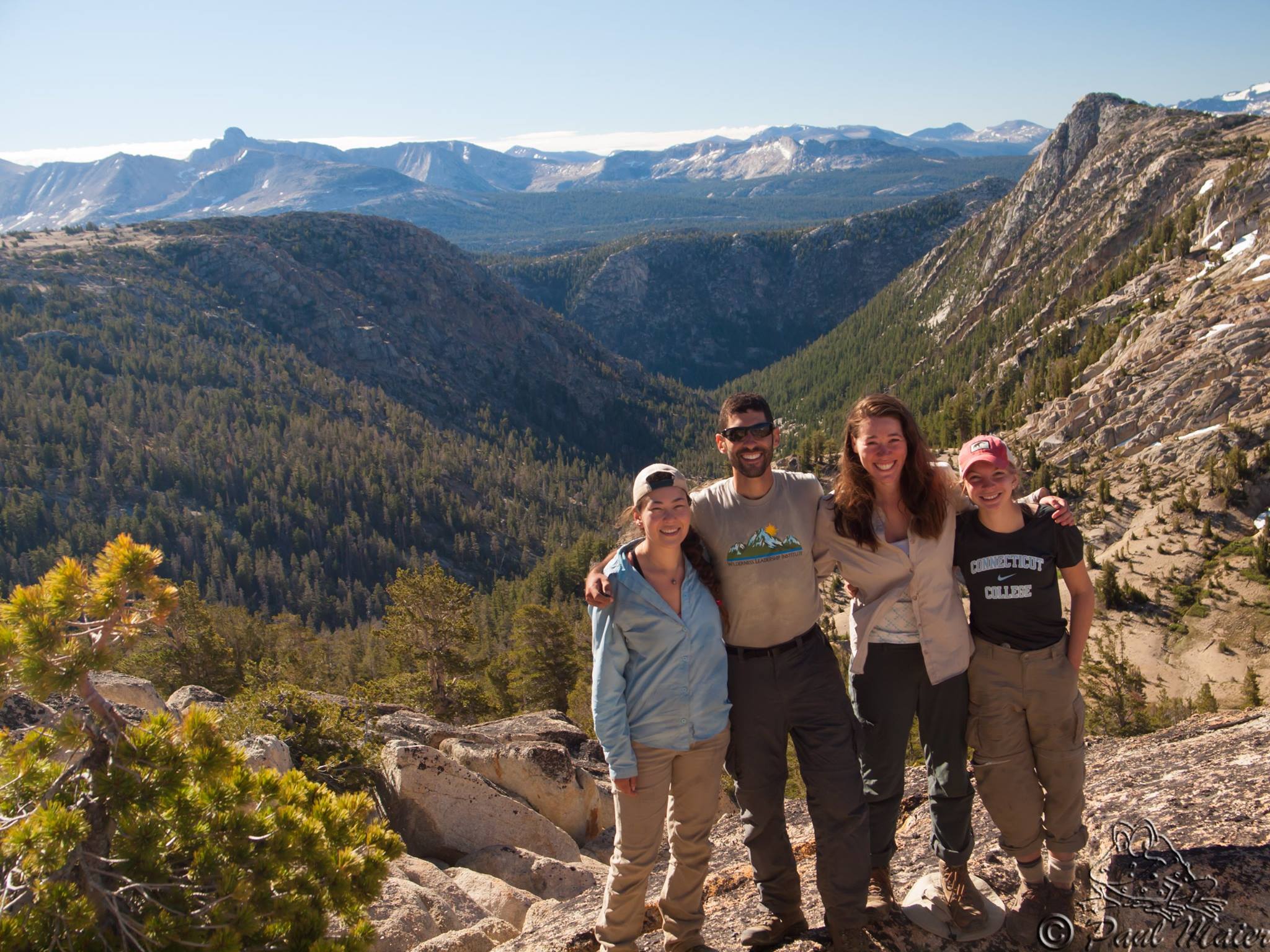 Field crew, Yosemite National Park, 2016