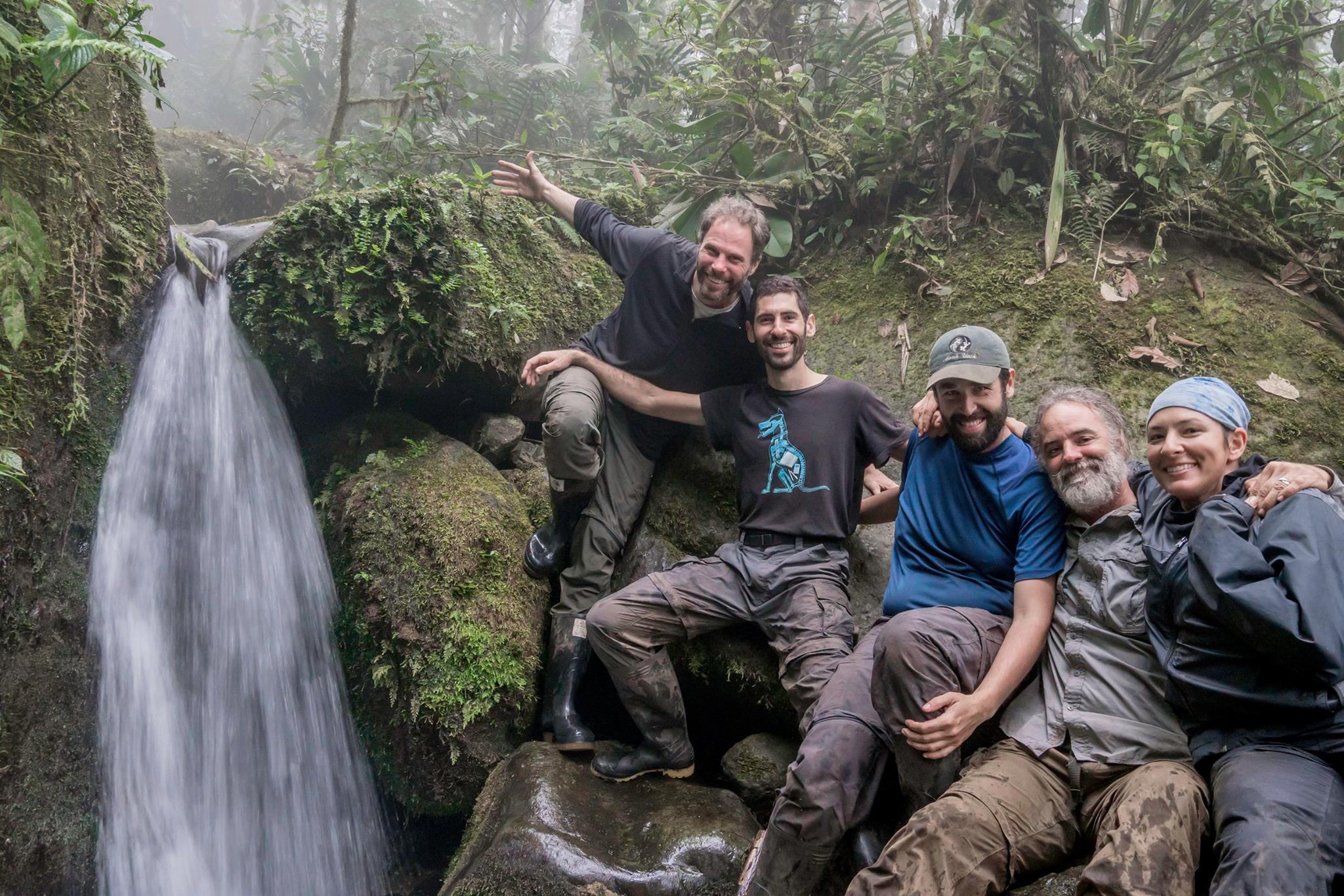 Field crew, Manduriacu, Imbabura, Ecuador, 2016