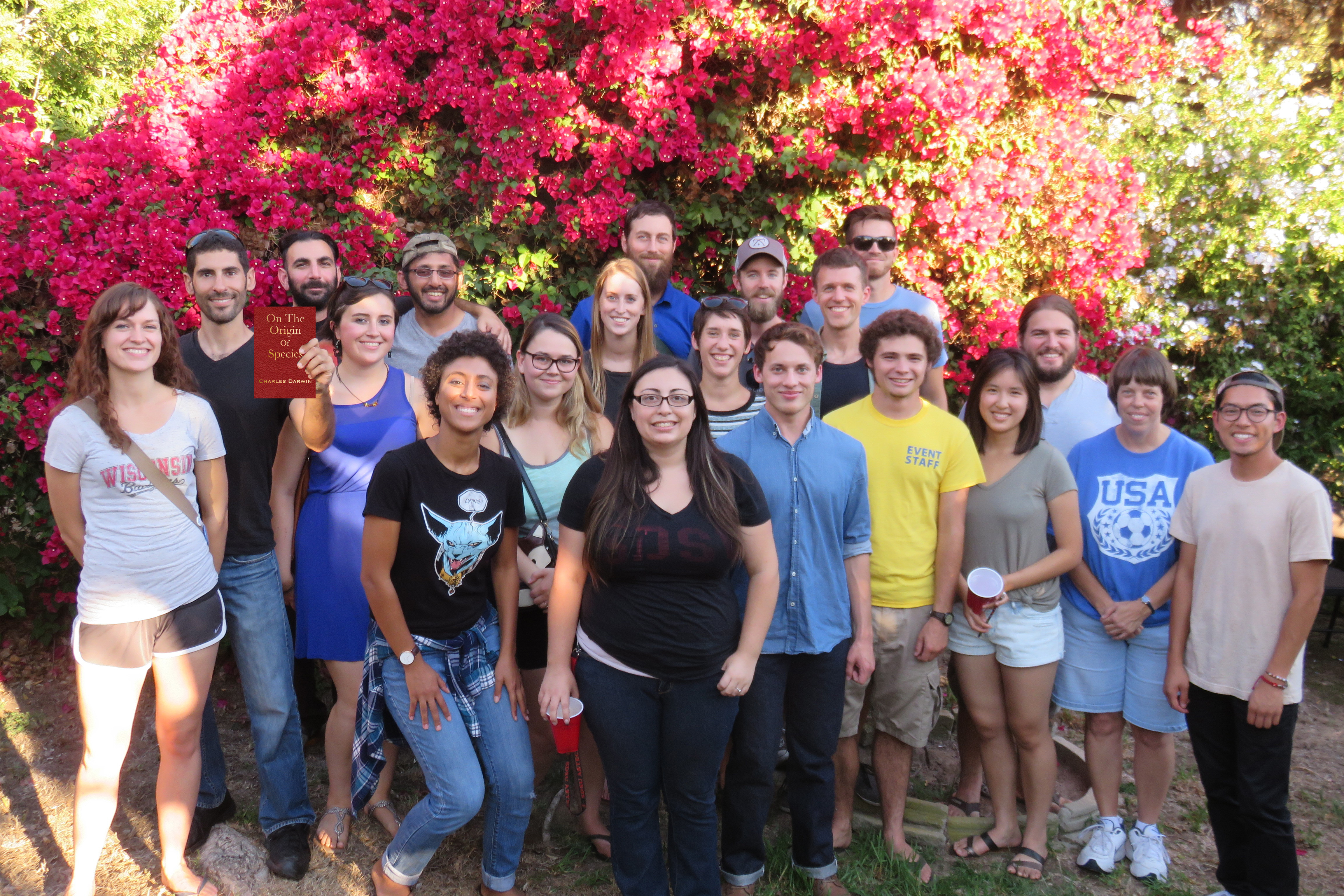 San Diego State evolutionary biology cohort, 2016 to 2017