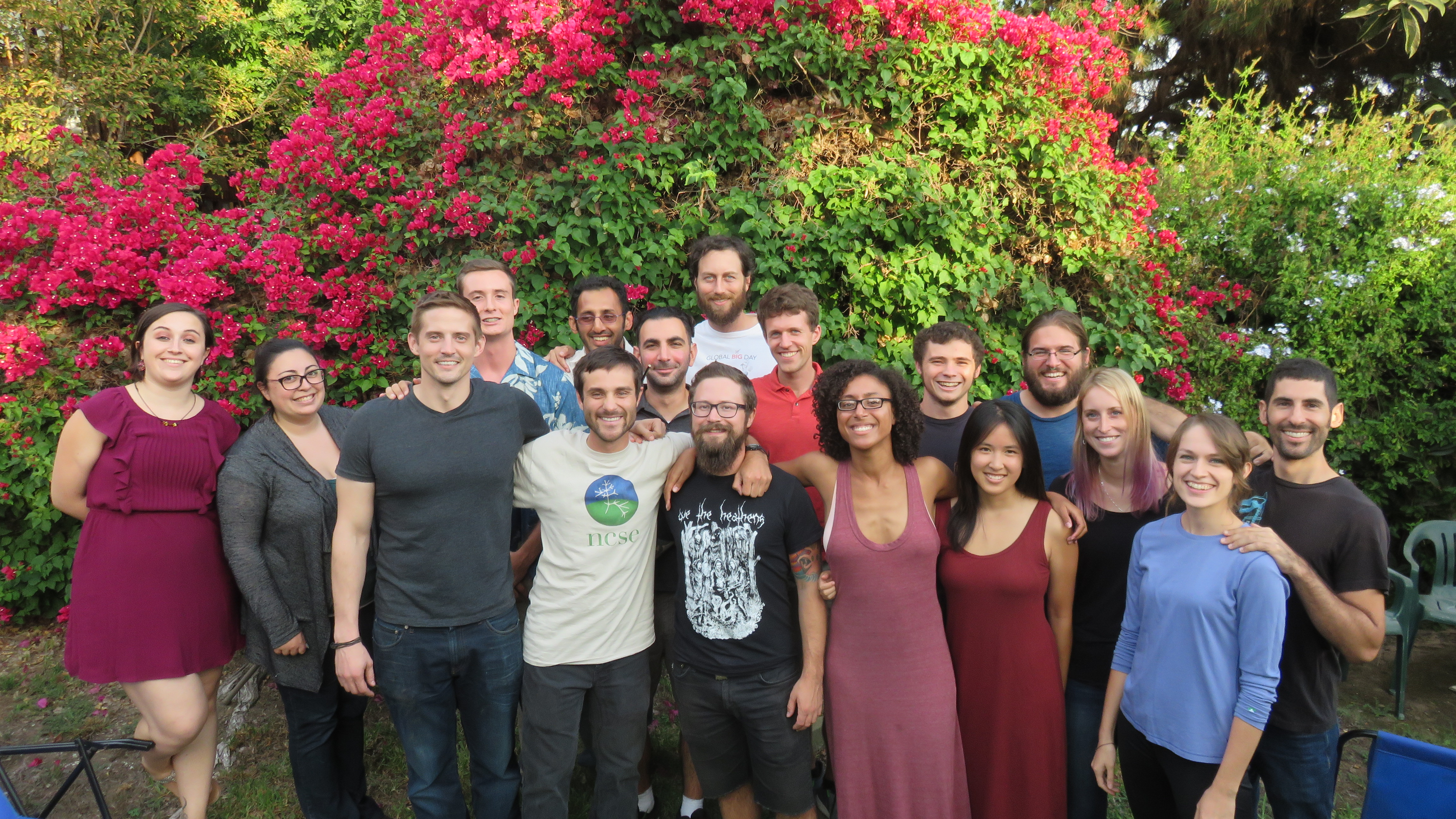 San Diego State evolutionary biology cohort, 2017 to 2018